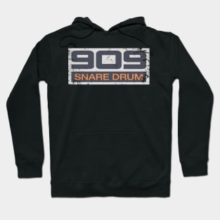 TR-909 Retro Vintage Drum Machine Snare Drum Hoodie